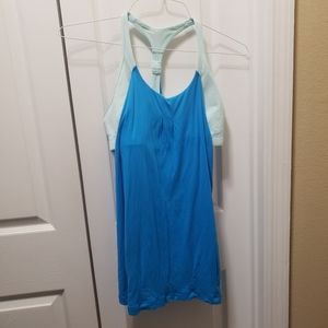 LULULEMON Tank with Built in Sports Bra Size 8